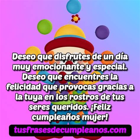 Feliz Cumpleaños Mujer Hermosa Frases - Paramiquotes