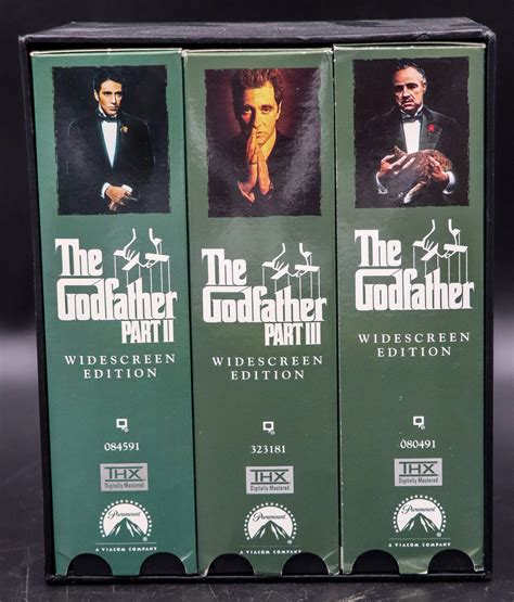 The Godfather Trilogy VHS Tapes - www.cgurduacademy.org