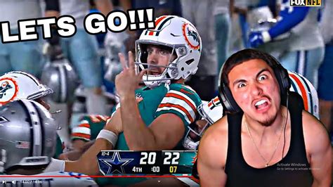 WE MADE THE PLAYOFFS!!!! (Best Christmas Gift) Dolphins Vs Cowboys 2023 ...