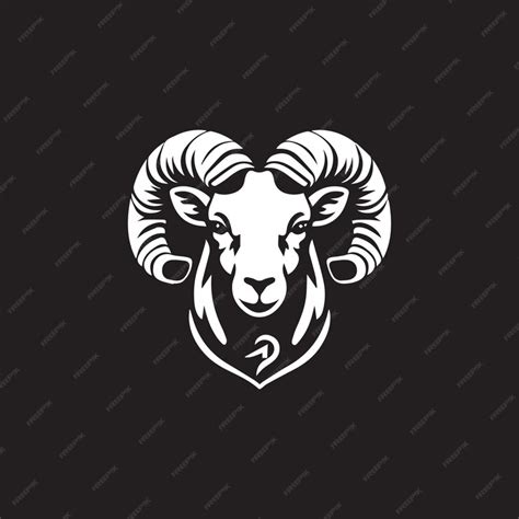 Premium Vector | Black sheep logo design