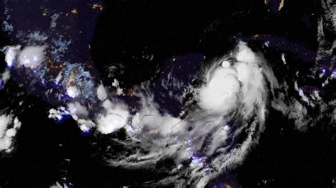 Storm Idalia: Satellite images show lightning surrounding storm | World News | Sky News