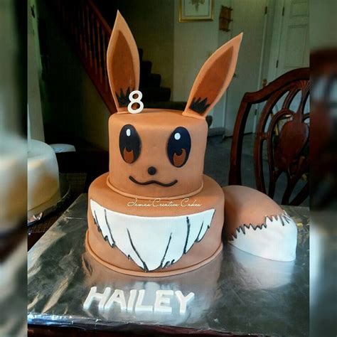 Weekend Cakes Eevee Cake #pokemon #eeveecake #eevee #fondantcakes # ...