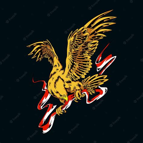 Premium Vector | Eagle flight vector illustration flying eagle silhouette isolated on white