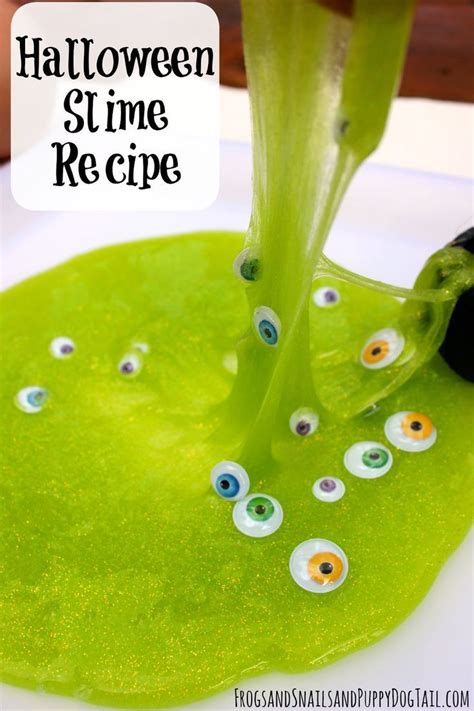 Halloween slime recipe – Artofit