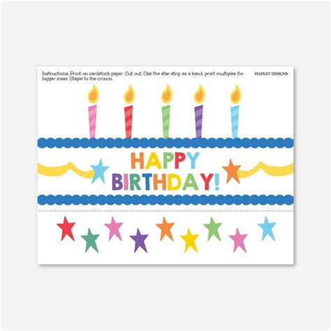 Its My Birthday Crown Printable | ubicaciondepersonas.cdmx.gob.mx