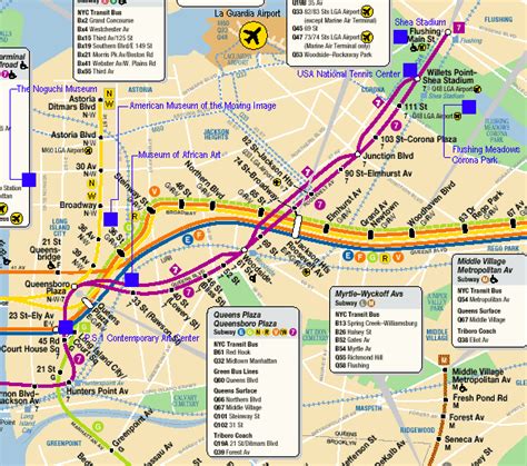 Subway Map In Queens - Allyce Maitilde