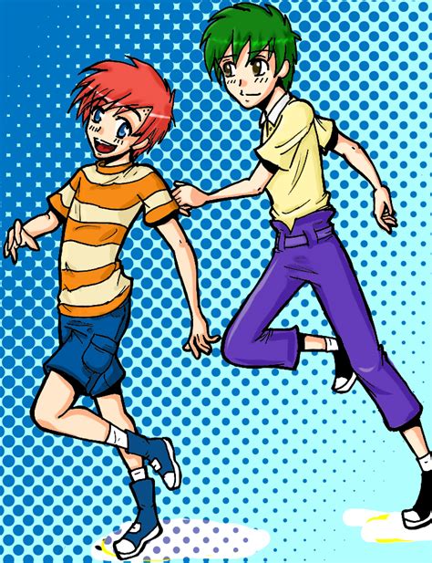 Phineas and Ferb by Izzymatic on DeviantArt