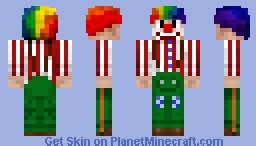 Barty the Clown Minecraft Skin