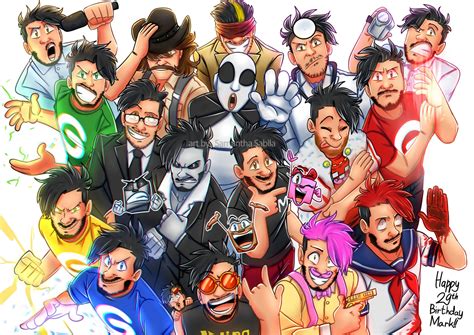 ArtStation - Allter Egos of Markiplier