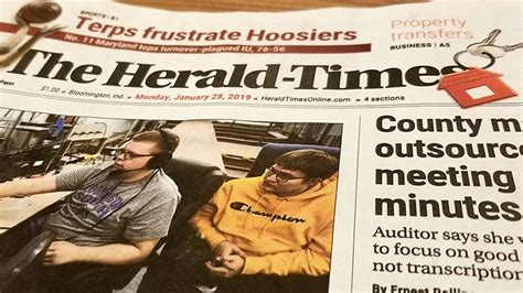 Herald-Times, Other Local Papers Sold To Gatehouse Media