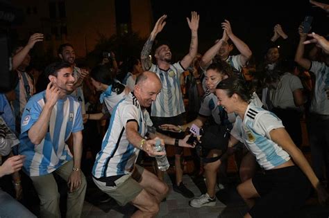 World Cup: Indian drums, Argentina fans greet Messi's arrival for World Cup | The Straits Times