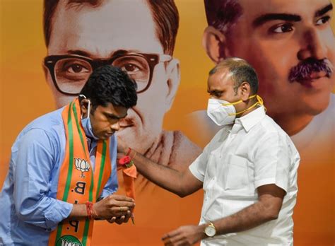 Former IPS Officer K Annamalai Joins BJP, In New Delhi Photos: HD ...