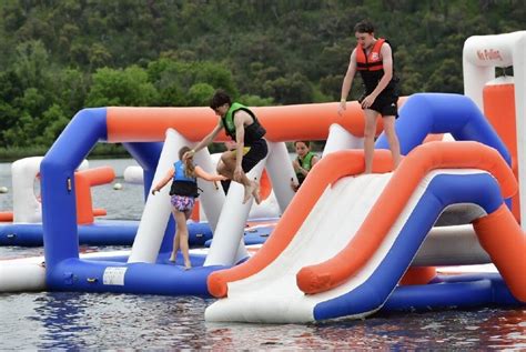 Canberra Aqua Park back with new inflatables and stand-up paddle boards ...