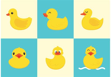 Rubber Duck Vector Free 90129 Vector Art at Vecteezy