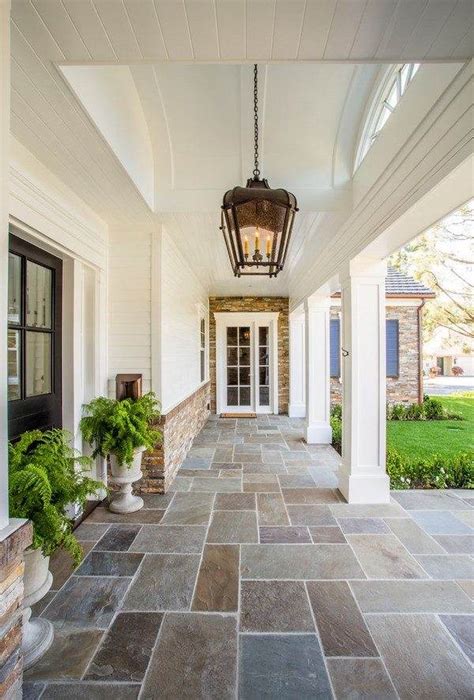 Porch flooring ideas – materials, styles and decor of outdoor areas