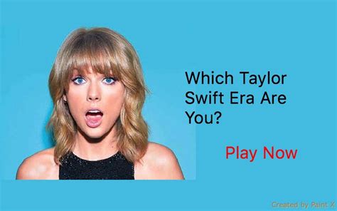 Which Taylor Swift Era Are You? - Quiz For Fans