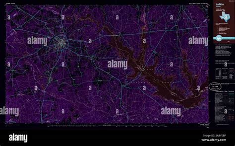 Map of lufkin texas hi-res stock photography and images - Alamy