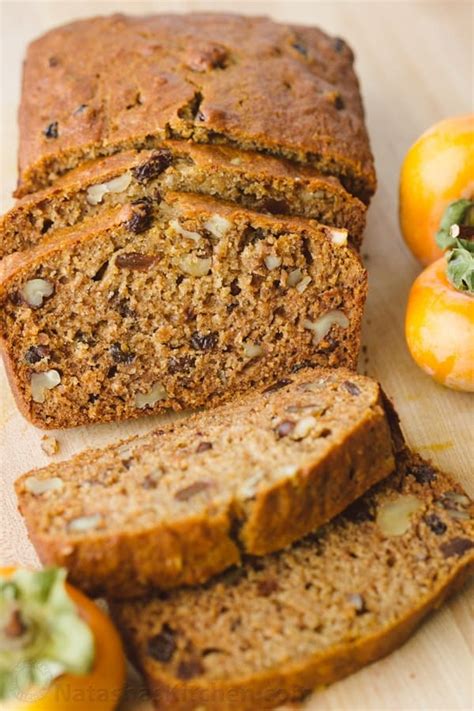 Persimmon Bread Recipe - NatashasKitchen.com