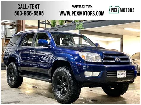 USED TOYOTA 4RUNNER 2004 for sale in Portland, OR | PDX Motors