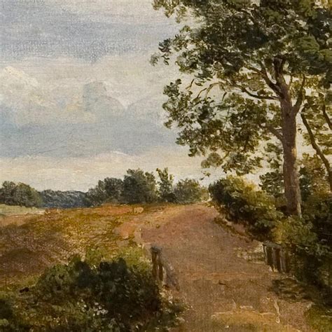 Landscape Print, Vintage Art, Antique Landscape Oil Painting, English ...