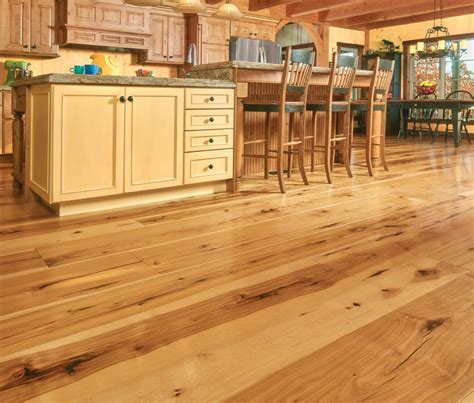 Hickory, Natural Character, Natural Finish - Peachey Hardwood Flooring