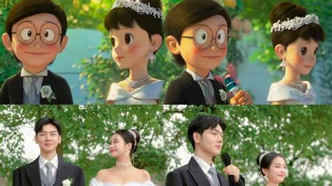 MANISNYA Pengantin Cosplay Jadi Nobita & Shizuka, Bak Stand By Me ...