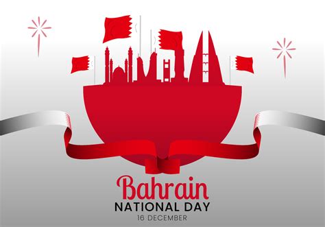 Bahrain national day celebration vector 13593465 Vector Art at Vecteezy