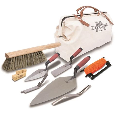 Marshalltown London Trowel Bricklayer’s Apprentice Tool Kit masonry Ca - Carbour Tools