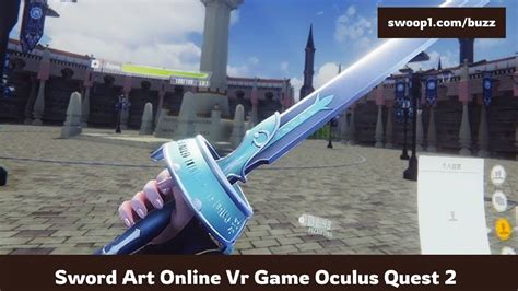 Sword Art Online Vr Game Oculus Quest 2, Vr Headgear that Is Intended ...