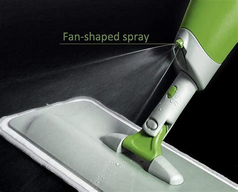 Spray Mop For Floor Cleaning, Microfiber Floor Mop With Refillable Spray Bottle And Washable ...