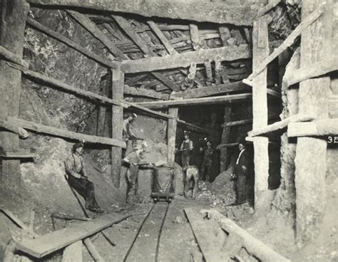 Lead Mine Interior | Photograph | Wisconsin Historical Society