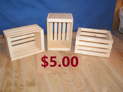 small wooden crate wood crate wooden storage crate small