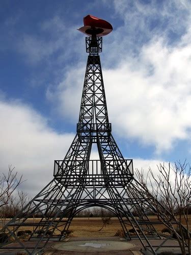Eiffel Tower with a cowboy hat | This replica of the Eiffel … | Flickr