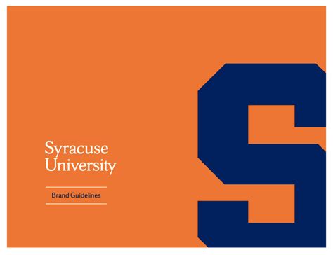 Syracuse University | PDF document | Branding Style Guides