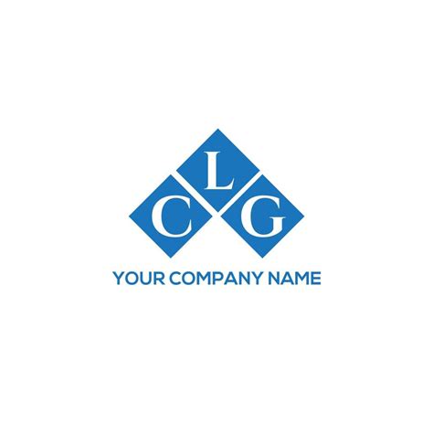 CLG letter logo design on WHITE background. CLG creative initials ...