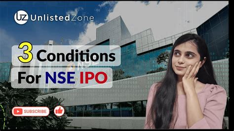 3 Conditions For NSE IPO | Latest News | UnlistedZone - Buy Sell Unlisted Shares - YouTube