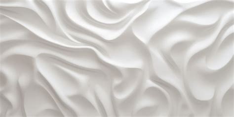 Premium AI Image | A white cloth with a soft wave of light.