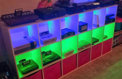 vintage video game entertainment center - Google Search | Video game rooms, Video game console ...