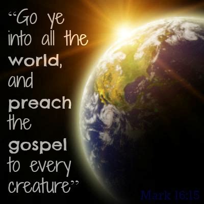 Quotes About Preaching The Gospel. QuotesGram