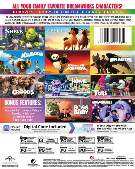 Heck Of A Bunch: DreamWorks 10-Movie Collection - Blu-ray Review and Giveaway