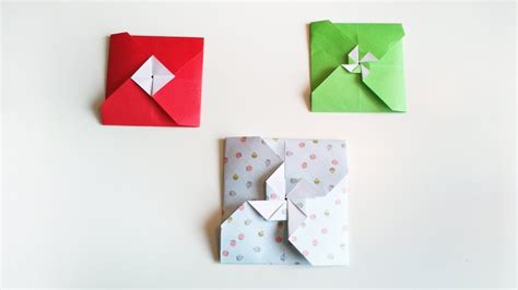 Origami Envelope Youtube – All in Here