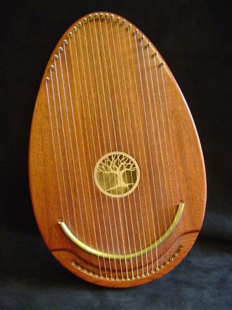 Reverie Therapy Lap Harp Psaltery Solid MAHOGANY by HeritageMusic