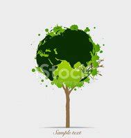 Tree Shaped World Map. Vector Illustration. Stock Clipart | Royalty-Free | FreeImages