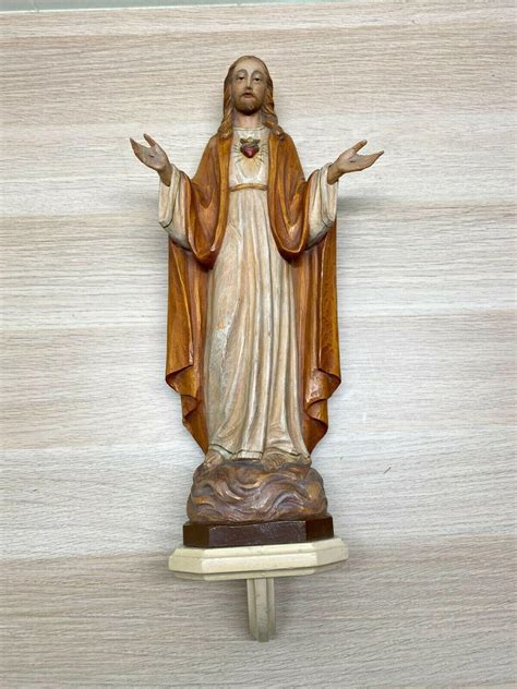 BEAUTIFUL STATUE OF THE SACRED HEART OF JESUS | #3871385672