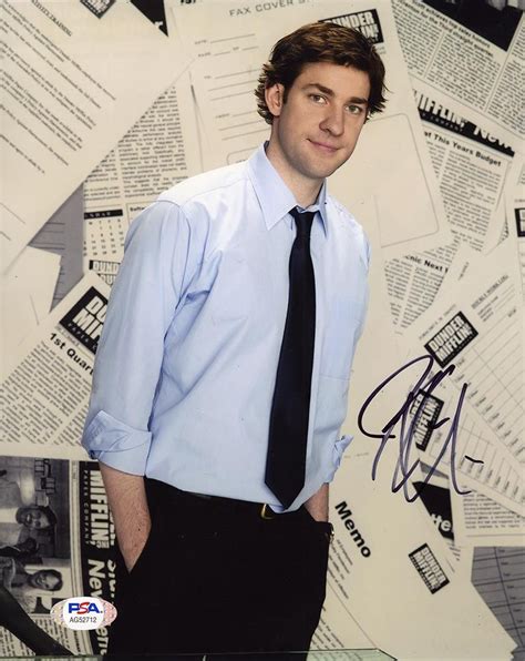 John Krasinski Office Signed 8x10 Photo Certified Authentic PSA/DNA COA ...