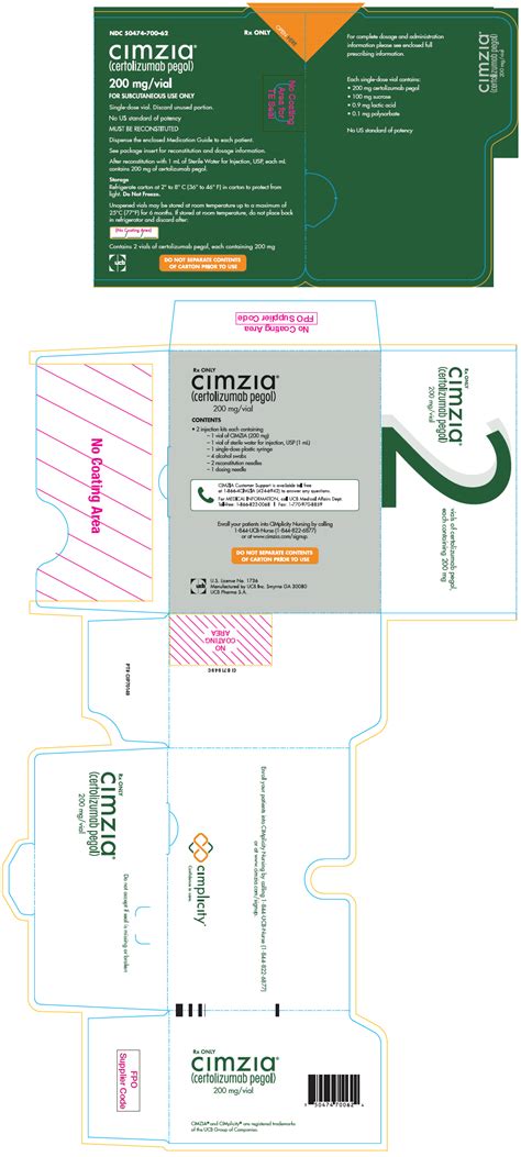 DailyMed - CIMZIA- certolizumab pegol kit CIMZIA- certolizumab pegol injection, solution