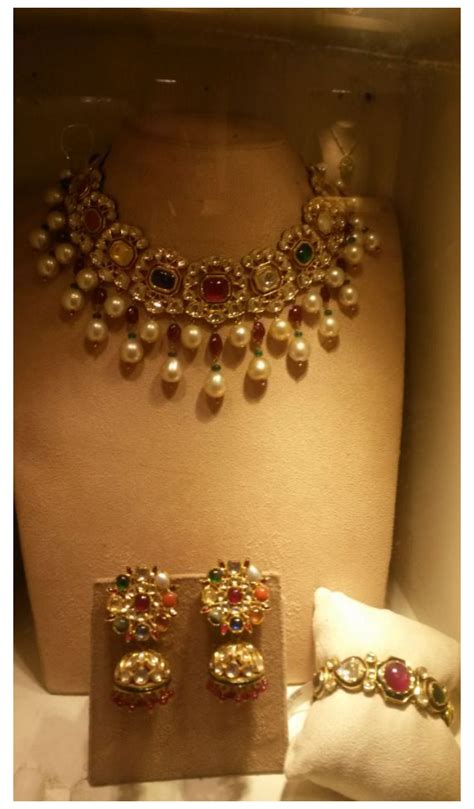 #navratan #jewellery #gold #navratanjewellerygold | Bridal jewelry sets, Indian wedding jewelry ...