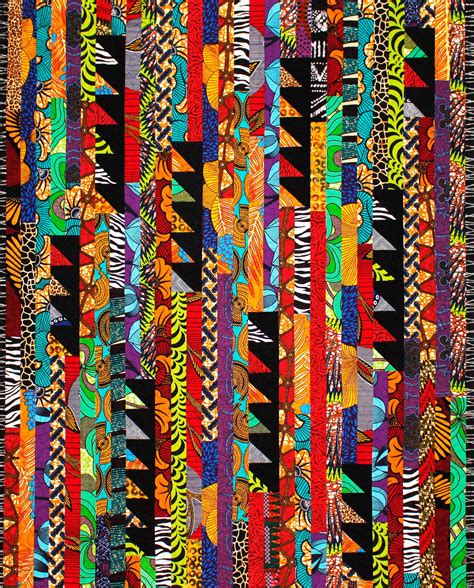 African Wall Quilt Africa Holland Wax Print Fabrics Original | Etsy ...