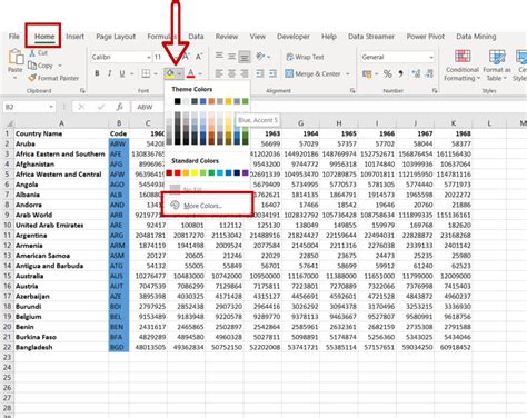 How To Change The Cell Color In Excel | SpreadCheaters