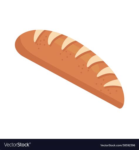 Bread pastry bakery Royalty Free Vector Image - VectorStock